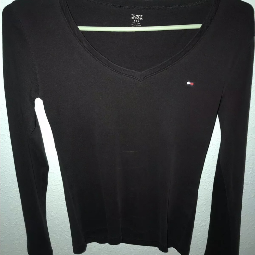 Tommy Hilfiger black long sleeve size small
